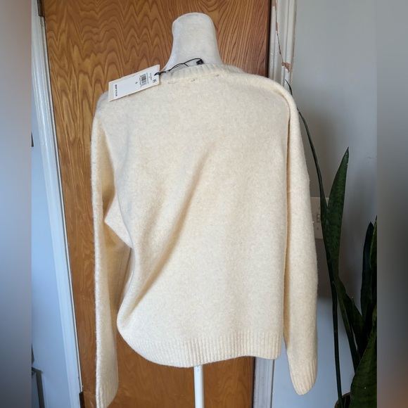 Ted baker Floral Jacquard  Cream Sweater - Picture 5 of 7